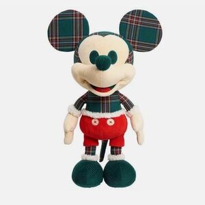 NEW Disney Year of the Mouse Collector Plush Holiday Spirit Mickey Mouse